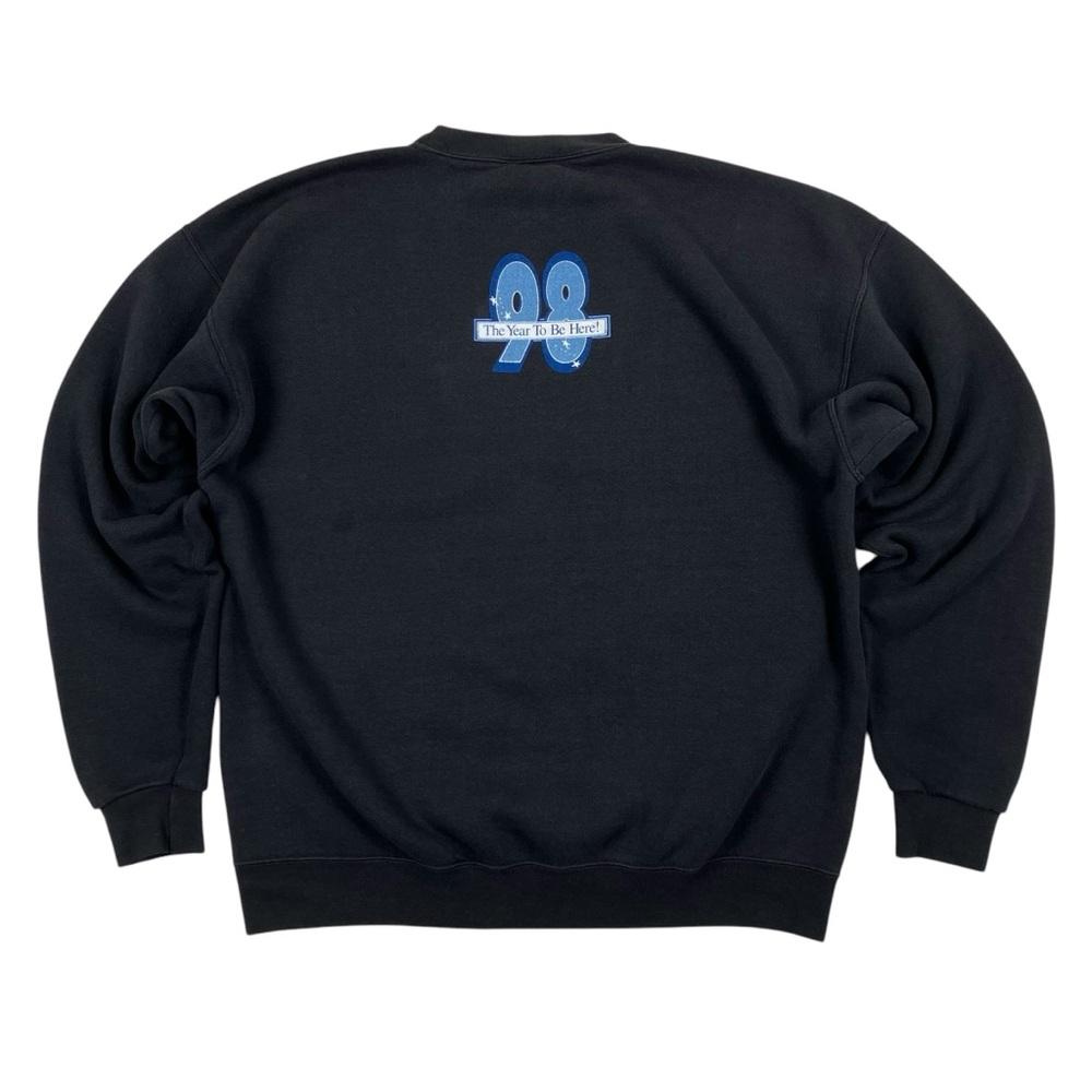 Vintage 1998 Walt Disney World Sorcerers Apprentice Mickey Mouse Sweatshirt USA - Picture 7 of 16